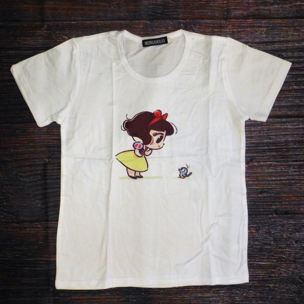 Snow White Girls Short Sleeve Shirt